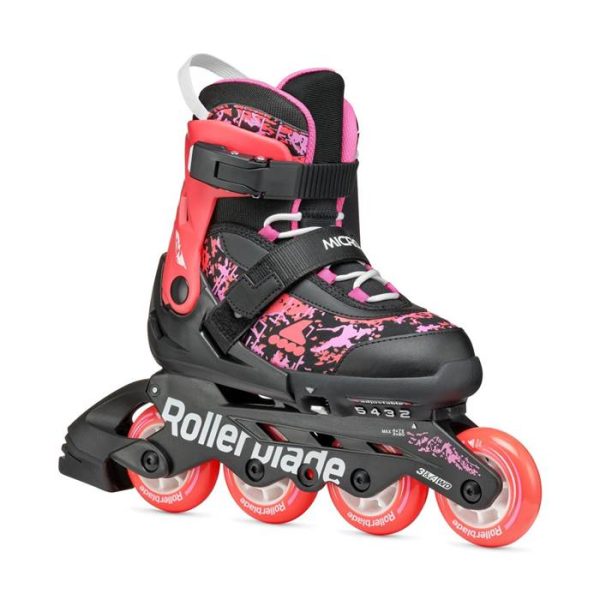 ROLERI ROLLERBLADE DEČIJI MICROBLADE SL black/coral