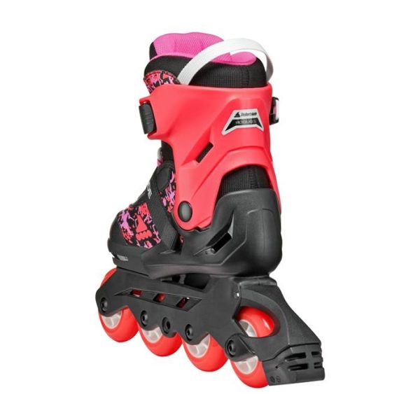 ROLERI ROLLERBLADE DEČIJI MICROBLADE SL black/coral - Image 3