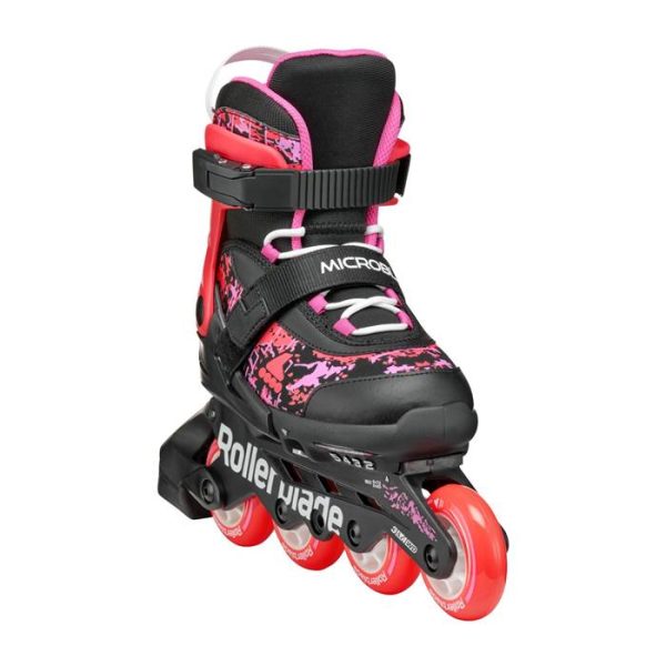 ROLERI ROLLERBLADE DEČIJI MICROBLADE SL black/coral - Image 5