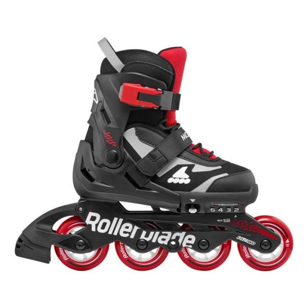 ROLERI ROLLERBLADE DEČIJI MICROBLADE black/red - Image 2